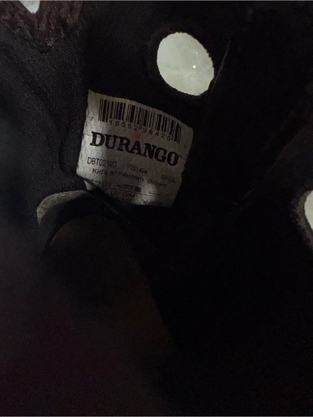 Durango boys western boots